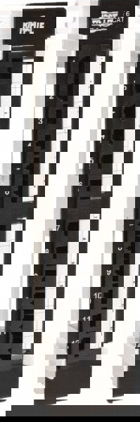 Electrical Enclosure Patch Panel: Steel, Use with Racks